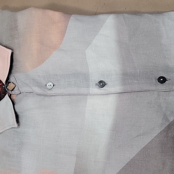 Robert Graham Limited Edition 'Sahara Desert' Men's Linen Shirt, Size XL. EUC! - Picture 12 of 16